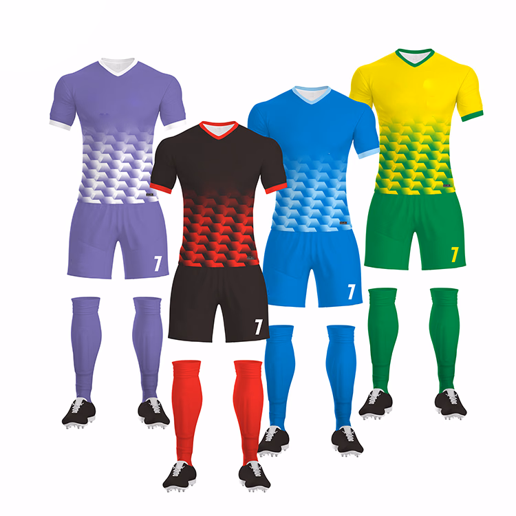 5-A-Side Uniforms manufactured by Alayki International, custom soccer apparel