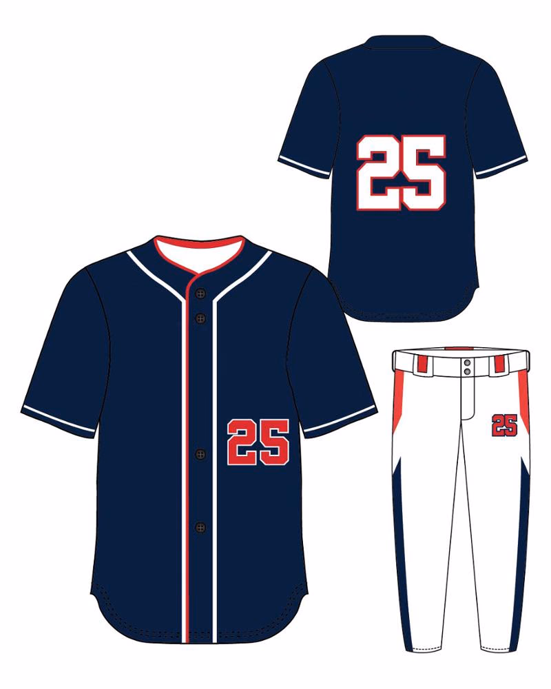 Baseball Jerseys With Names and Numbers manufactured by Alayki International, custom baseball apparel