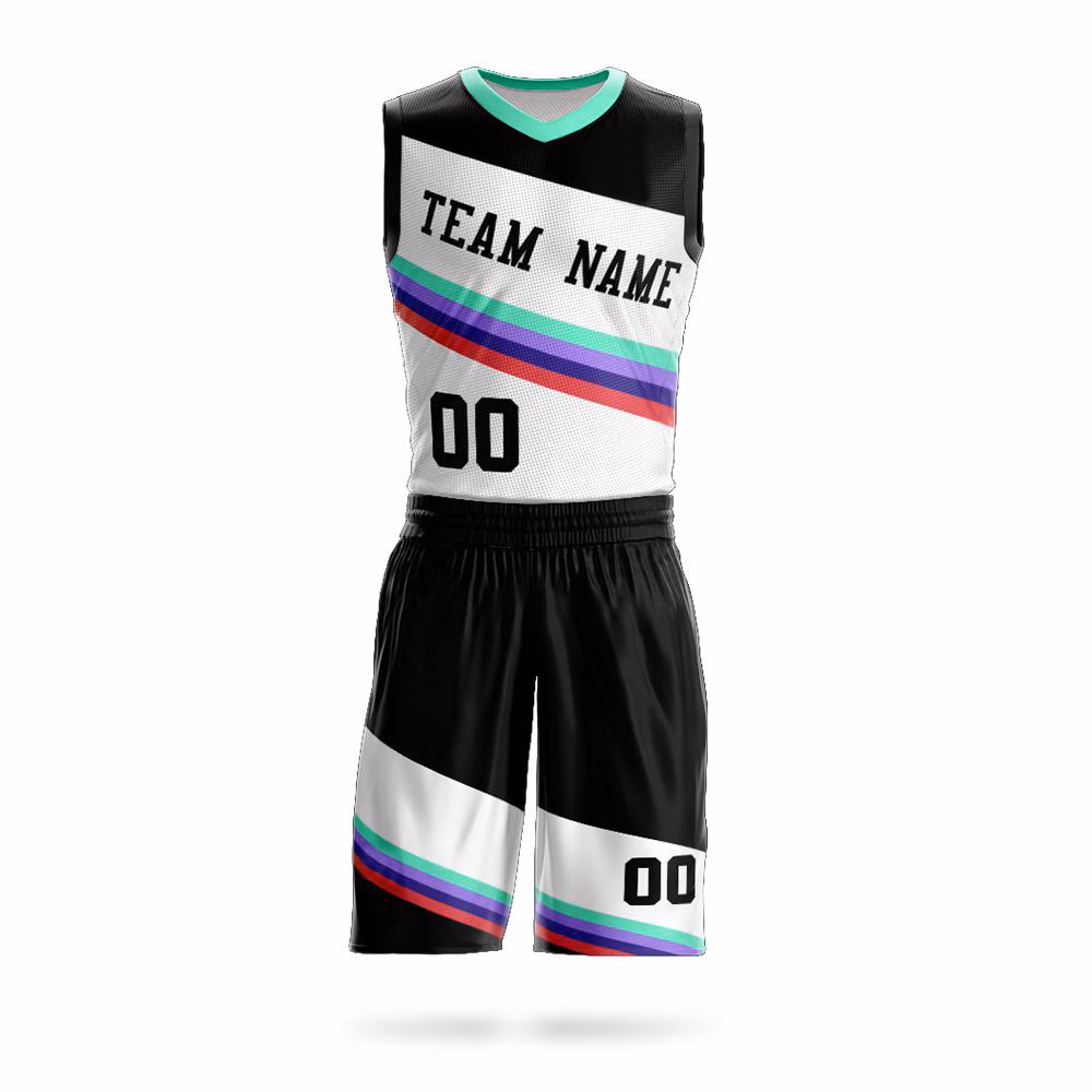 Basketball Team Uniforms manufactured by Alayki International, custom basketball apparel