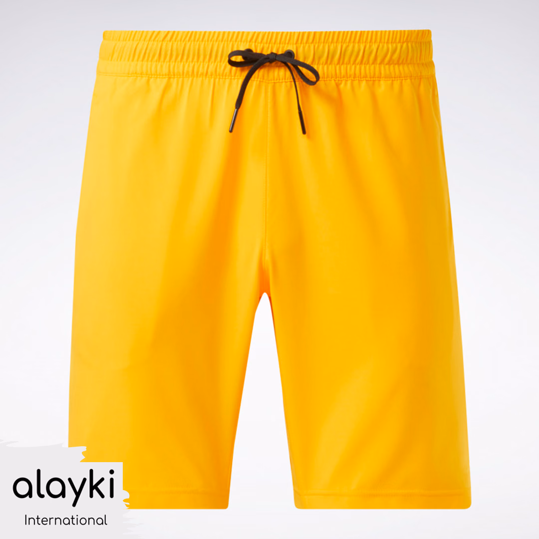 Black Board Men’s Shorts, manufactured by Alayki International, custom activewear