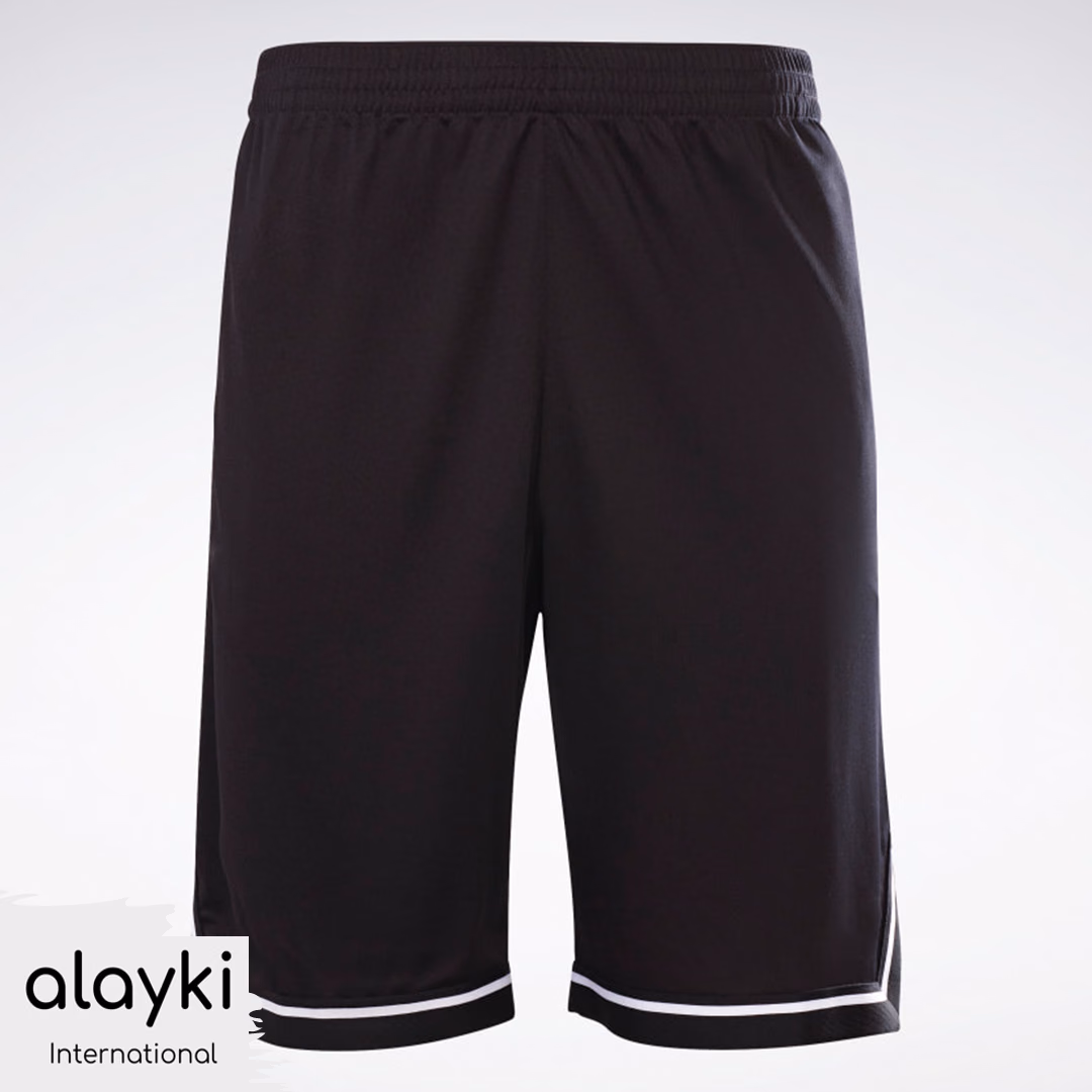 Black Boxing Men’s Shorts, manufactured by Alayki International, custom activewear