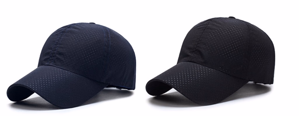 Black Golf Caps, manufactured by Alayki International, custom cap