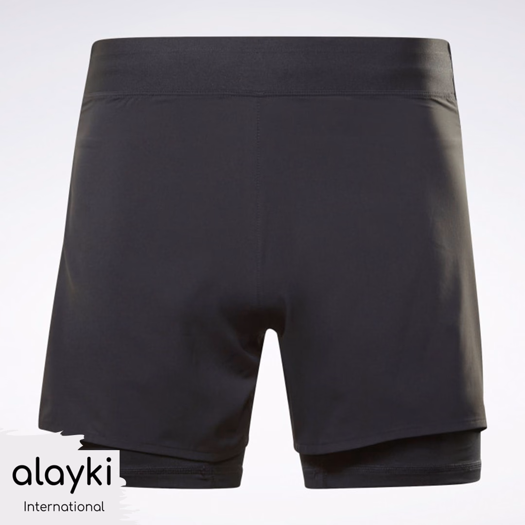 Black MMA Men’s Shorts, manufactured by Alayki International, custom activewear