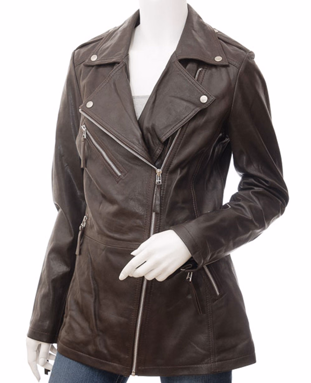 Black Shearling Women’s Leather Jackets, manufactured by Alayki International, custom leather jacket