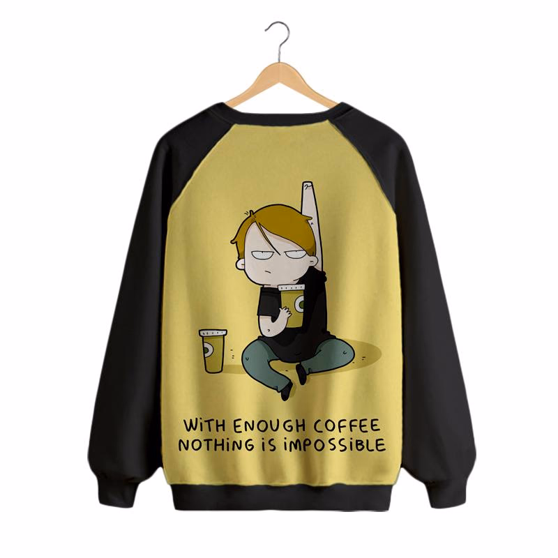 Black Sweatshirts, manufactured by Alayki International, custom activewear