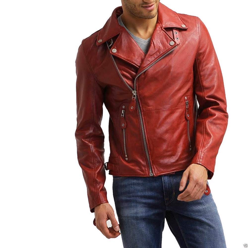 Black Trucker Men’s Fashion Leather Jackets, manufactured by Alayki International, custom leather jacket