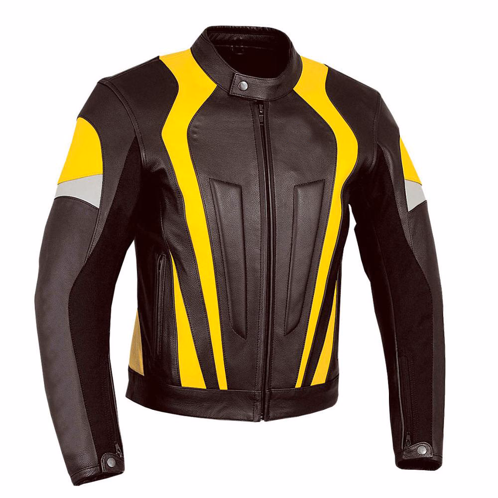 Blue Motorcycle Jackets, manufactured by Alayki International, custom motorcycle jacket