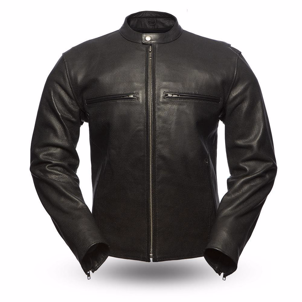 Brown Cropped Men’s Fashion Leather Jackets, manufactured by Alayki International, custom leather jacket
