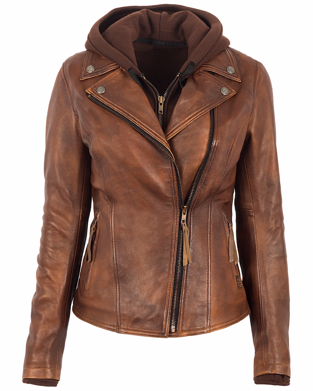 Brown Women’s Leather Jackets, manufactured by Alayki International, custom leather jacket