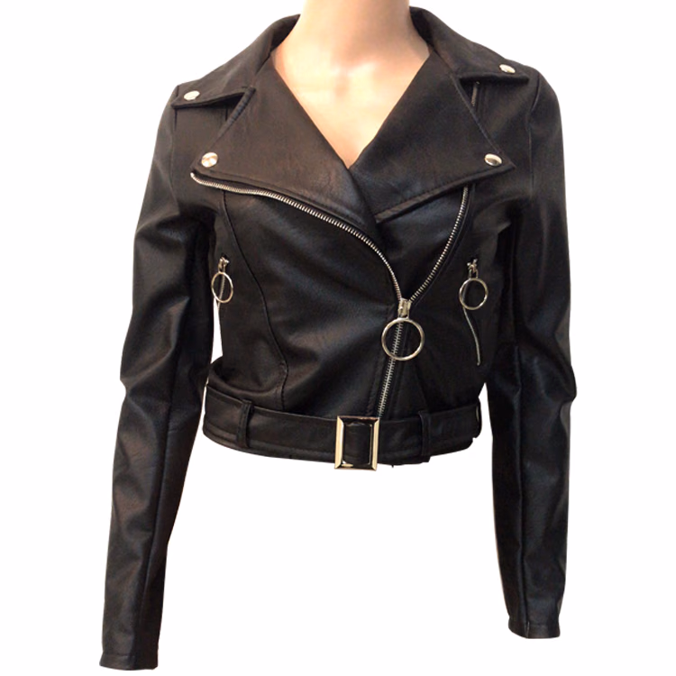 Brown Zip-Up Women’s Leather Jackets, manufactured by Alayki International, custom leather jacket