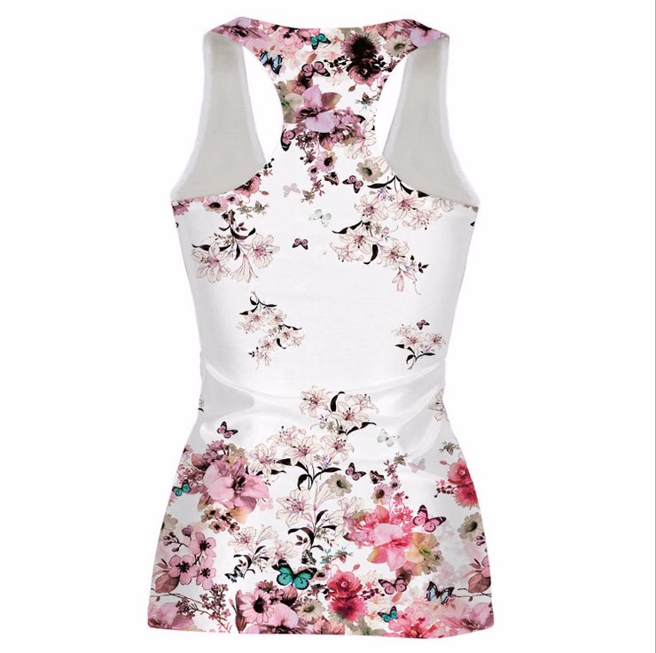 Bulk Women’s Tank Tops, manufactured by Alayki International, custom activewear