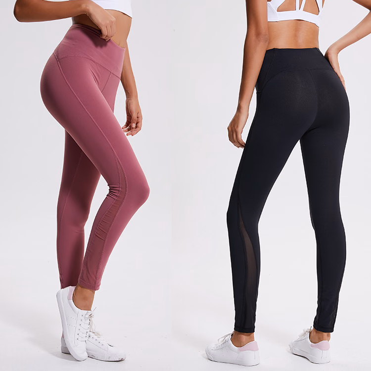 Charcoal Scrunch Women’s Leggings, manufactured by Alayki International, custom activewear