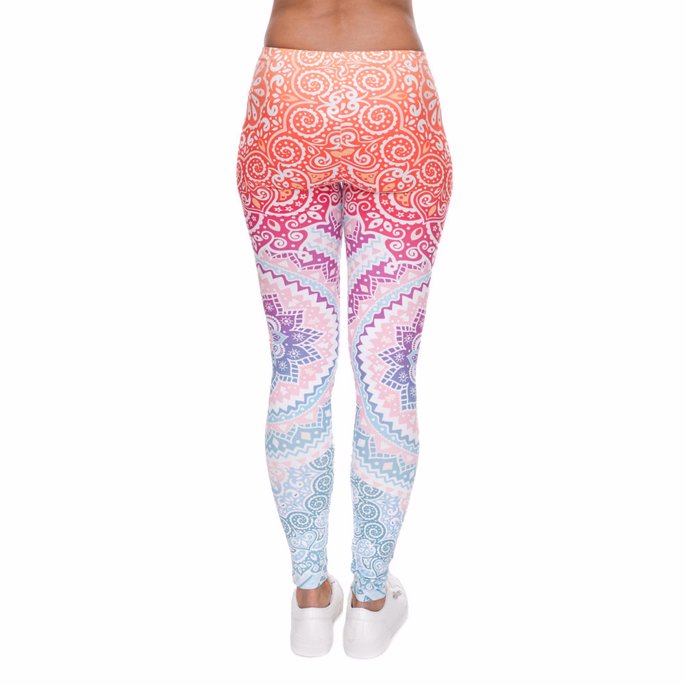 Charcoal Textured Women’s Leggings, manufactured by Alayki International, custom activewear