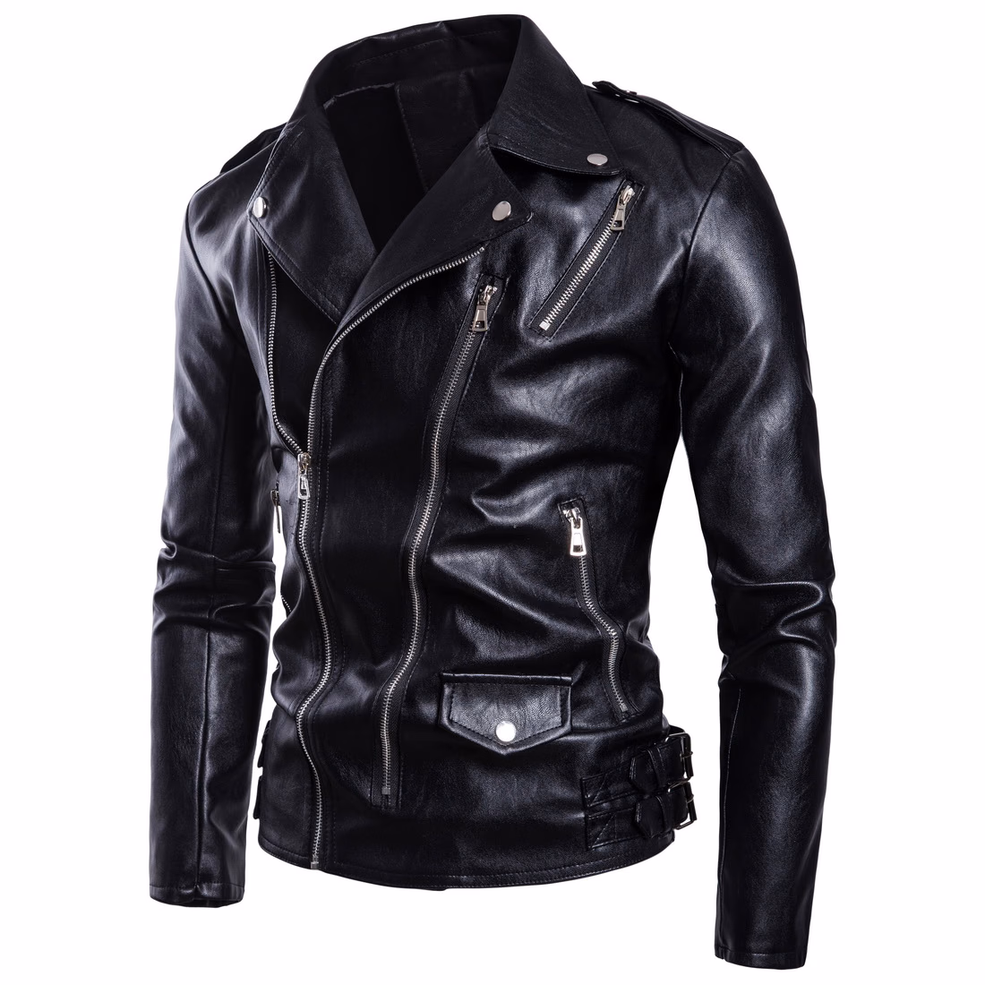 Chocolate Men’s Fashion Leather Jackets, manufactured by Alayki International, custom leather jacket