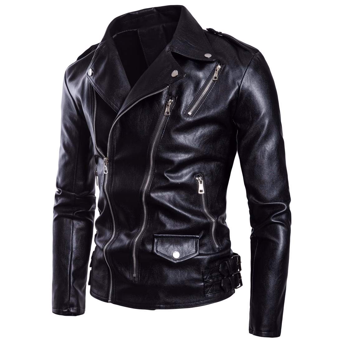 Chocolate Men’s Fashion Leather Jackets, manufactured by Alayki International, custom leather jacket