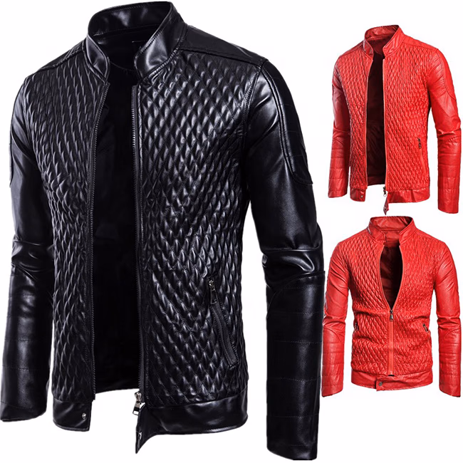 Cognac Blouson Men’s Fashion Leather Jackets, manufactured by Alayki International, custom leather jacket