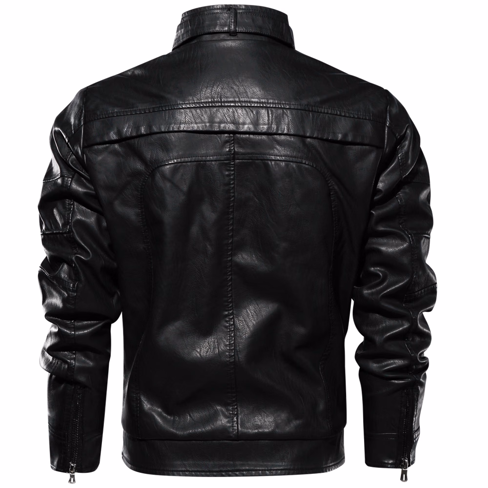 Cognac Double-Rider Men’s Leather Jackets, manufactured by Alayki International, custom leather jacket