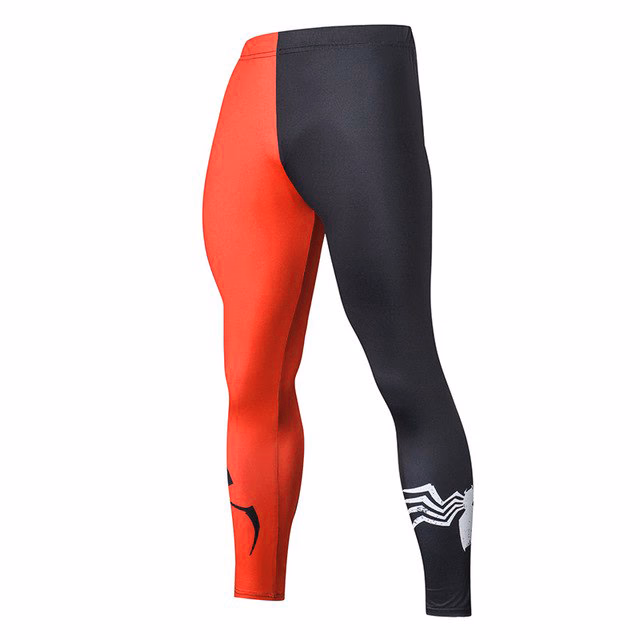 Coral Men’s Leggings, manufactured by Alayki International, custom activewear