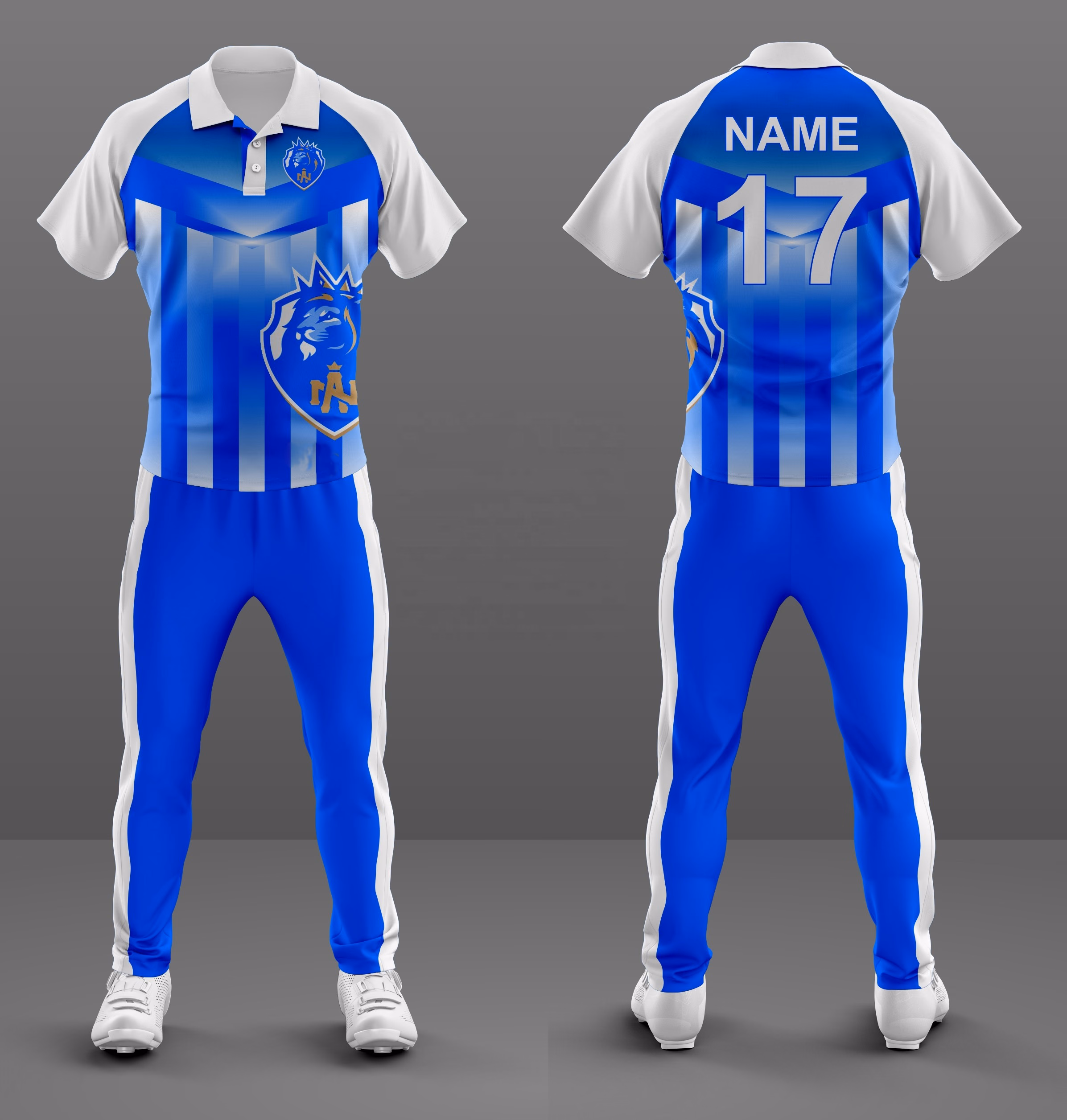 Custom Cricket Jerseys, manufactured by Alayki International, custom cricket apparel