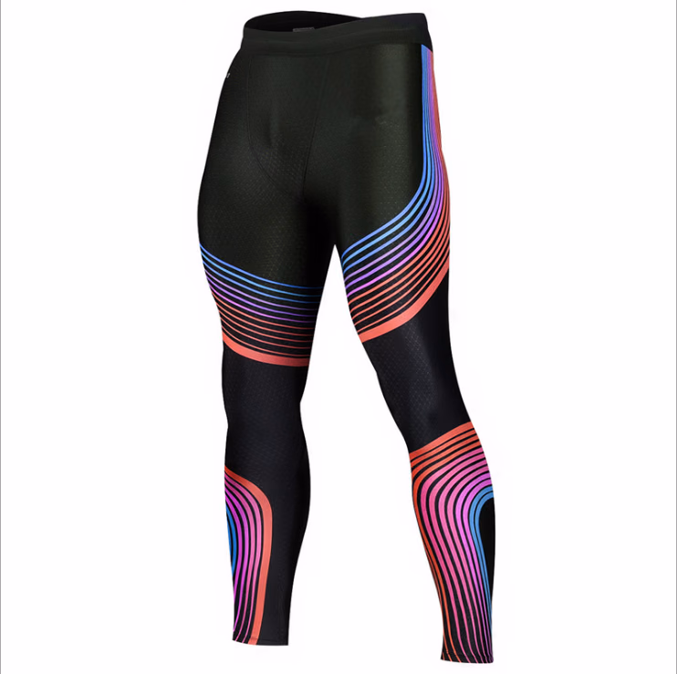 Custom Men’s Leggings, manufactured by Alayki International, custom activewear