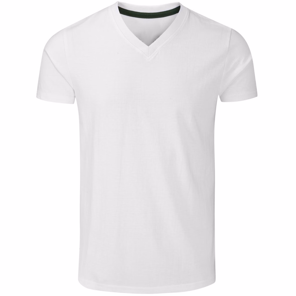 Custom V-Neck T-Shirts, manufactured by Alayki International, custom activewear