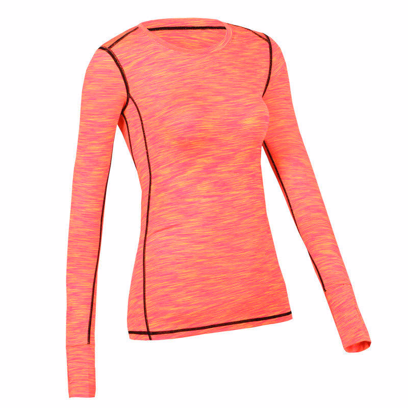 Custom Women’s Long-Sleeve Tops, manufactured by Alayki International, custom activewear