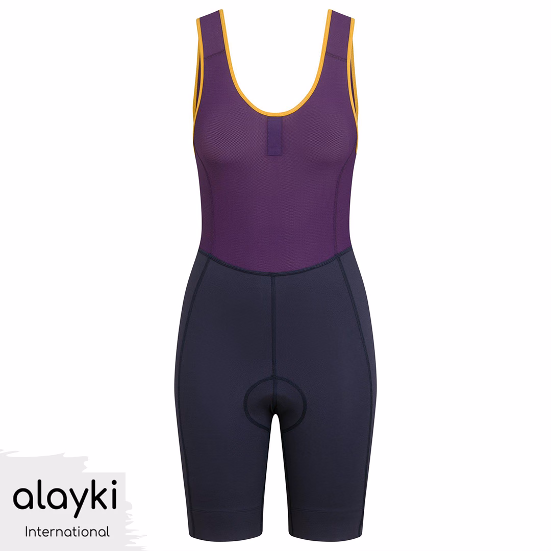 Custom Cycling Bib Shorts, manufactured by Alayki International, custom cycling apparel