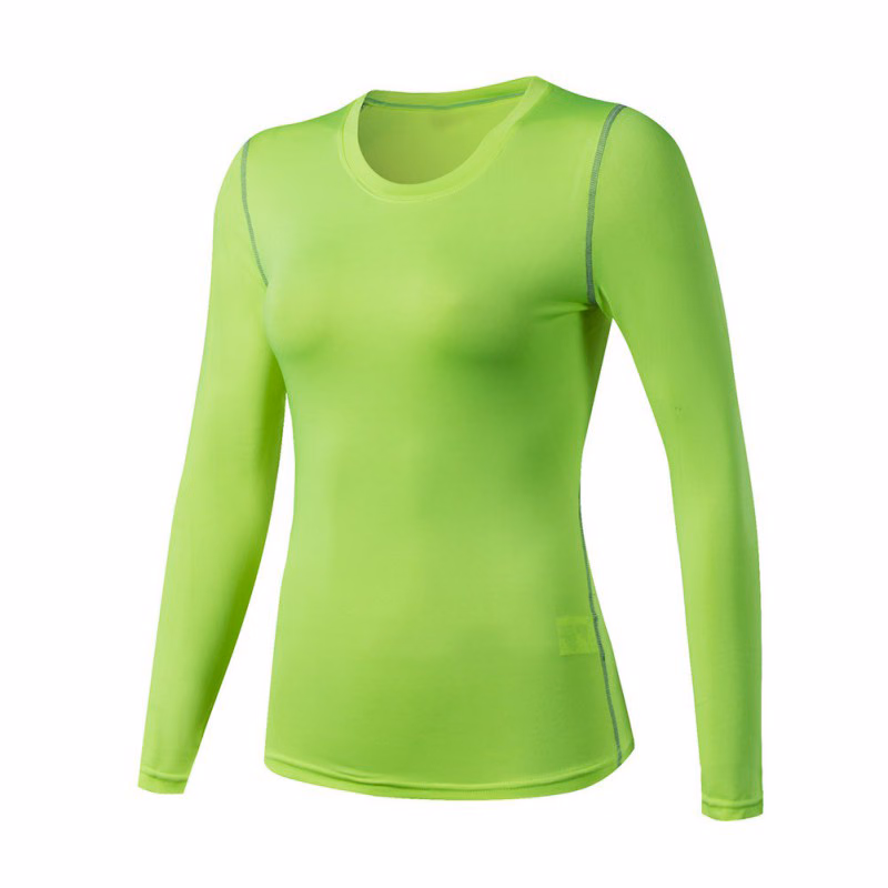 DTF Printed Women’s Long-Sleeve Tops, manufactured by Alayki International, custom activewear