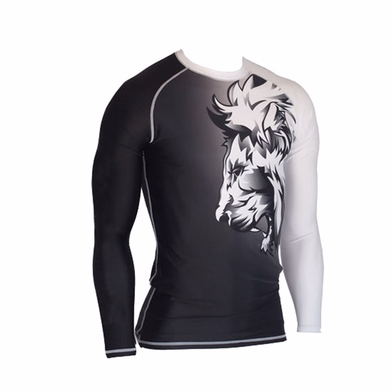 Fitted Rashguards, manufactured by Alayki International, custom activewear