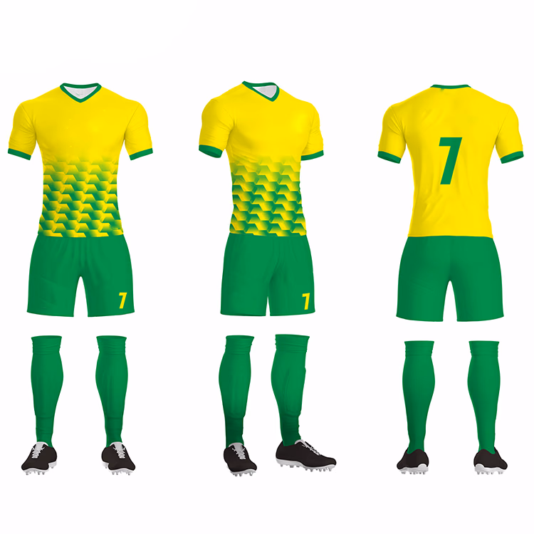 Futsal Uniforms manufactured by Alayki International, custom soccer apparel