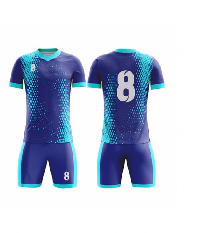 Gradient Soccer Jerseys manufactured by Alayki International, custom soccer apparel