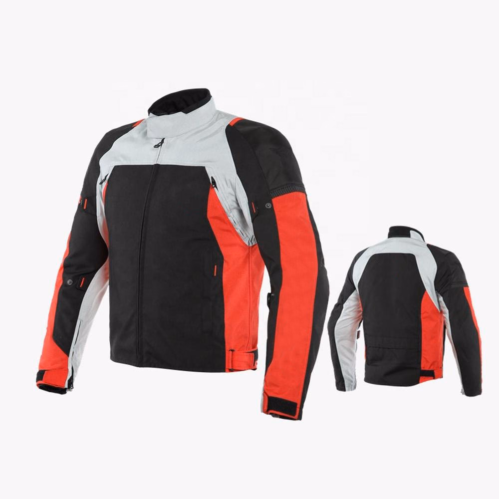 Grey Armored Motorcycle Jackets, manufactured by Alayki International, custom motorcycle jacket
