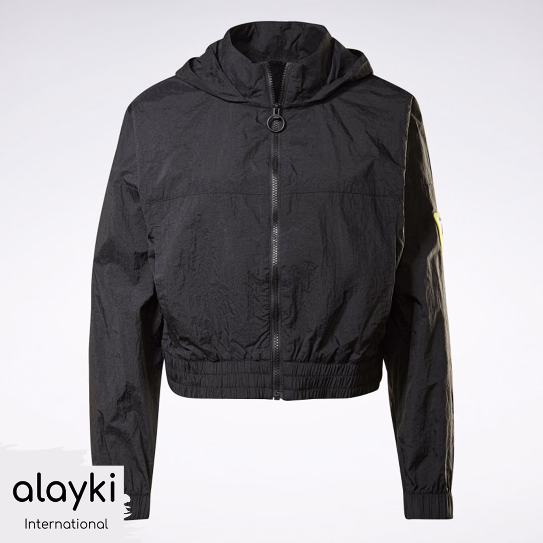 Gym Jacket Supplier USA, manufactured by Alayki International, custom activewear jacket