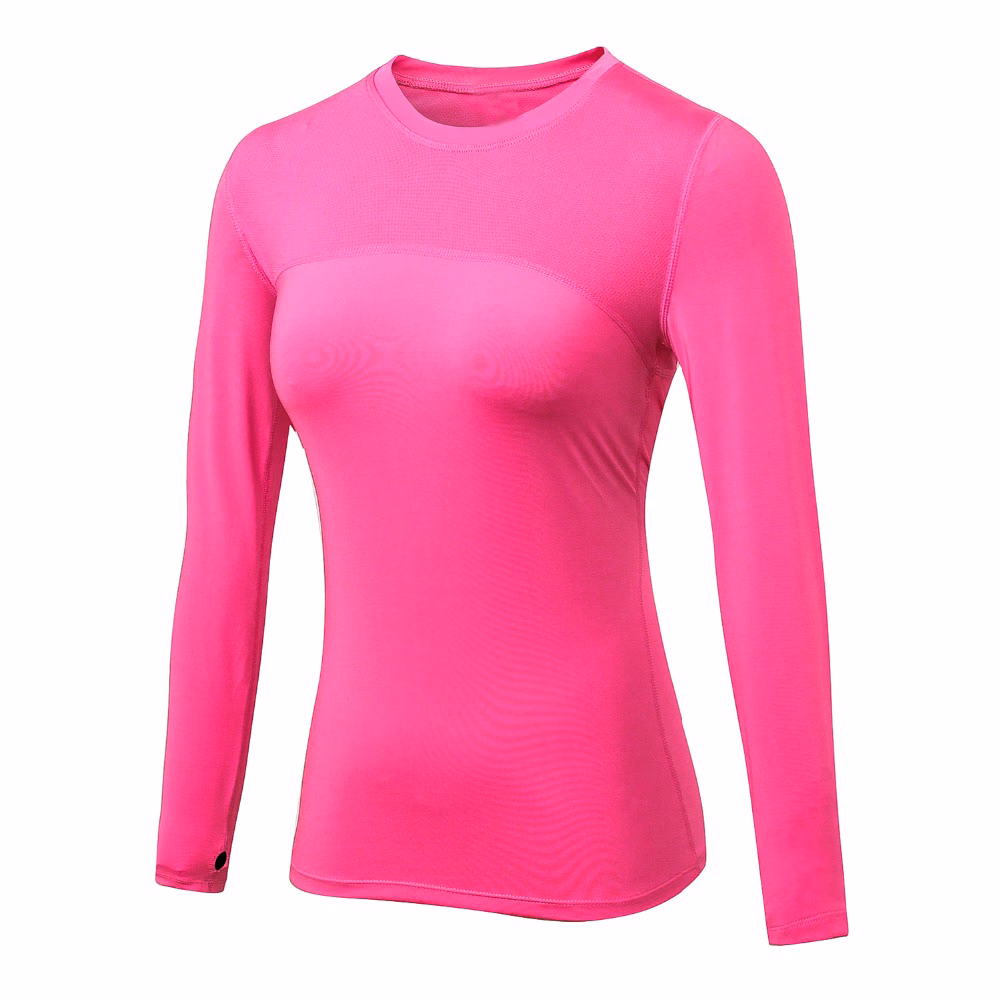 Gym Women’s Long-Sleeve Tops, manufactured by Alayki International, custom activewear