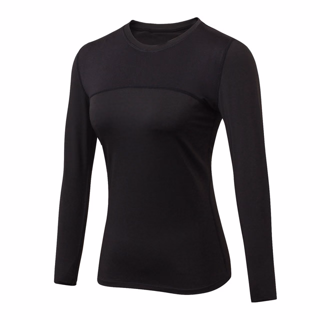 Heavyweight Women’s Long-Sleeve Tops, manufactured by Alayki International, custom activewear