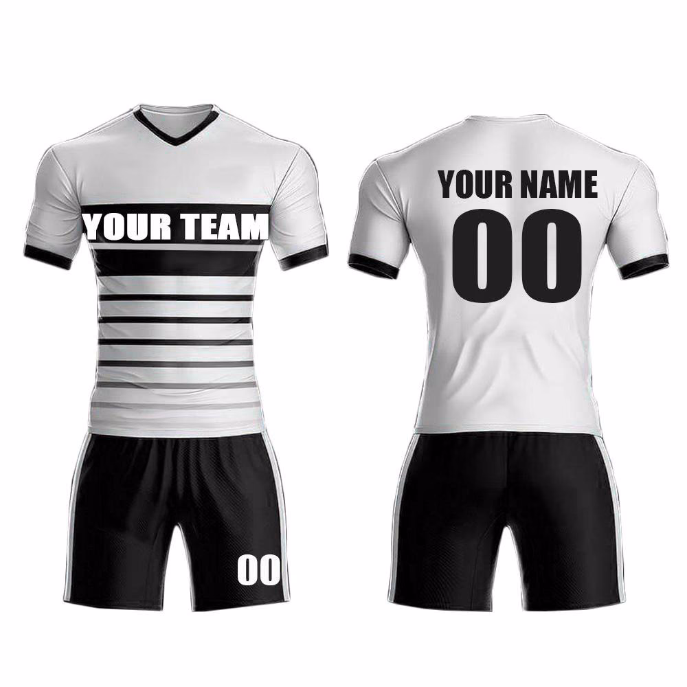Kids Soccer Team Uniforms manufactured by Alayki International, custom soccer apparel