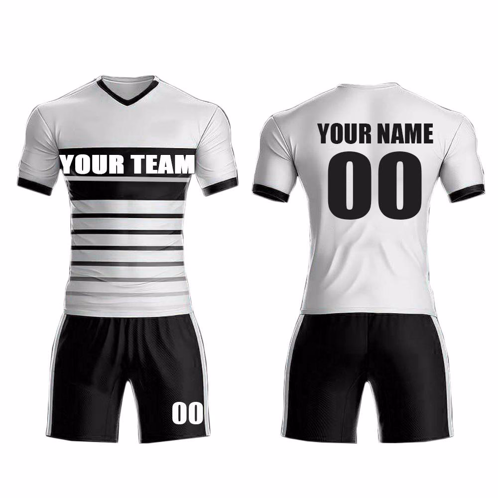 Kids Soccer Team Uniforms manufactured by Alayki International, custom soccer apparel