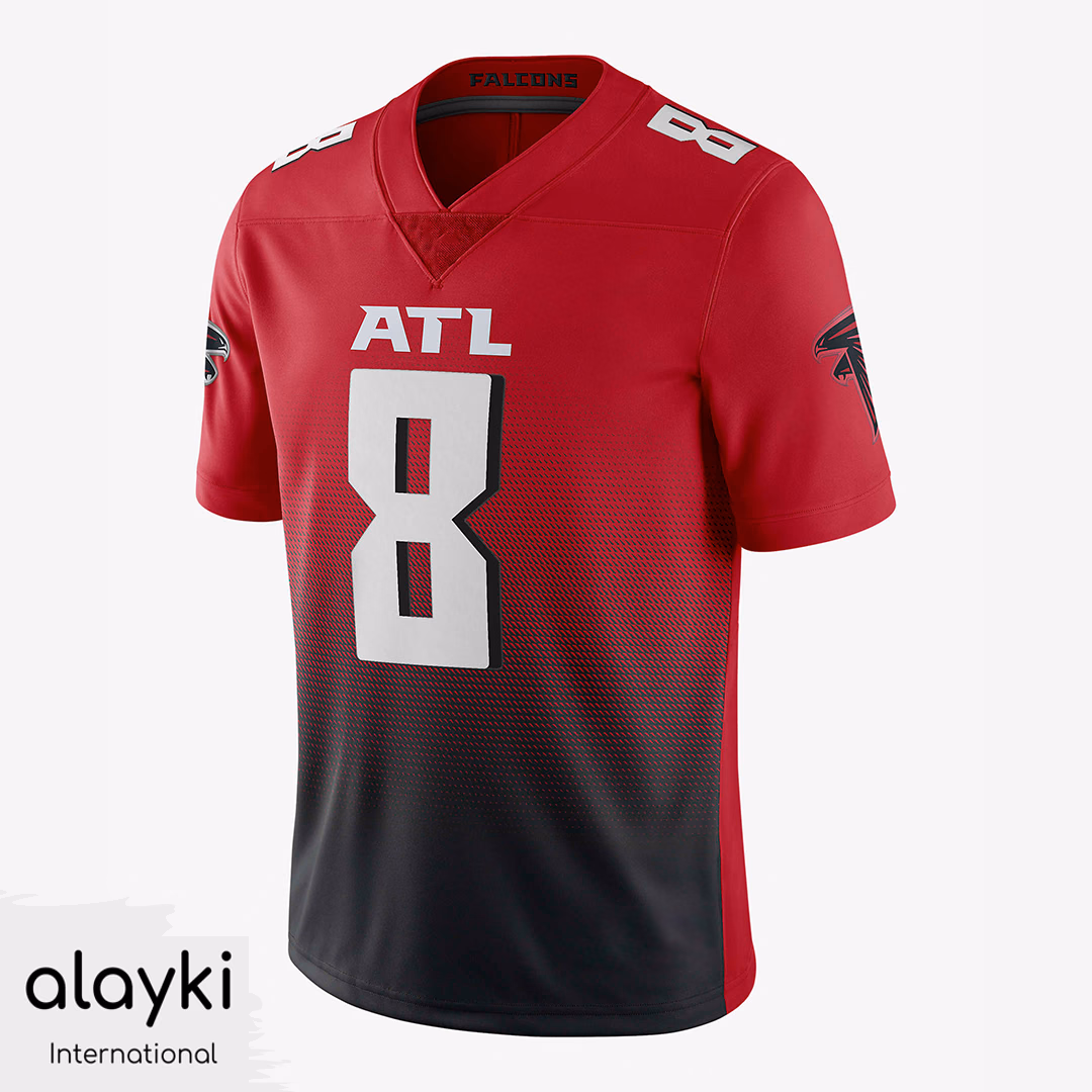 Lightweight Football Jerseys manufactured by Alayki International, custom American football apparel