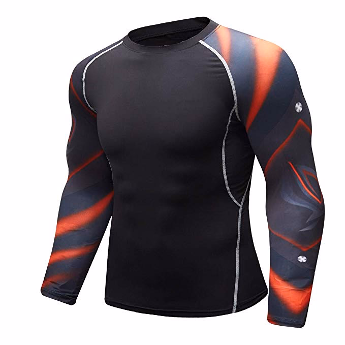 Long-Sleeve Rashguards, manufactured by Alayki International, custom activewear