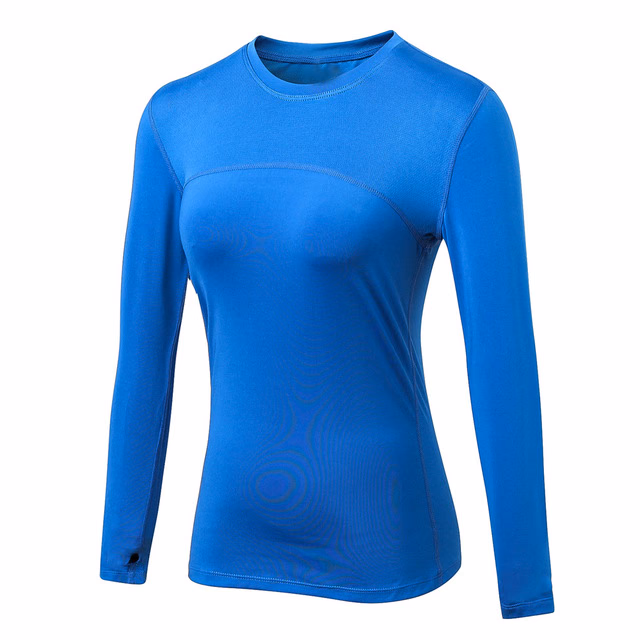 Matching Women’s Long-Sleeve Tops, manufactured by Alayki International, custom activewear