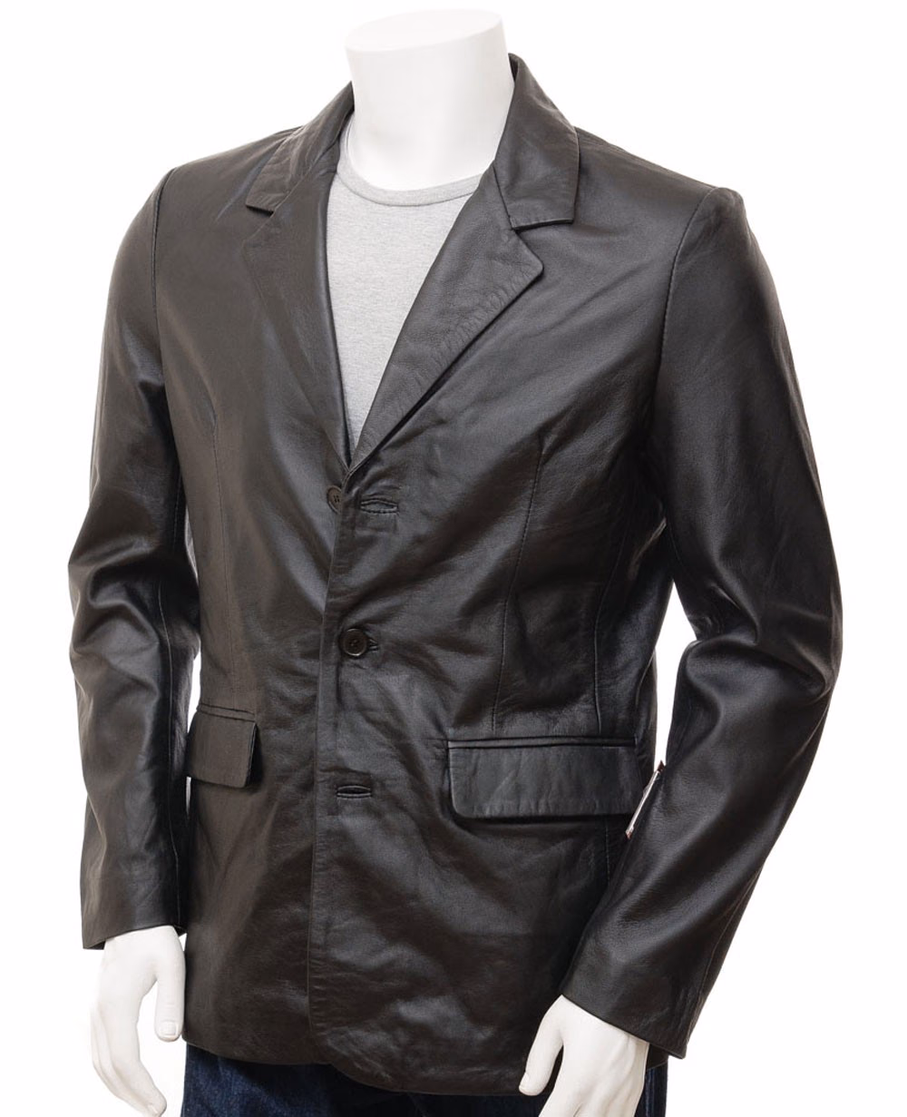 Men’s Quilted Leather Jackets, manufactured by Alayki International, custom leather jacket