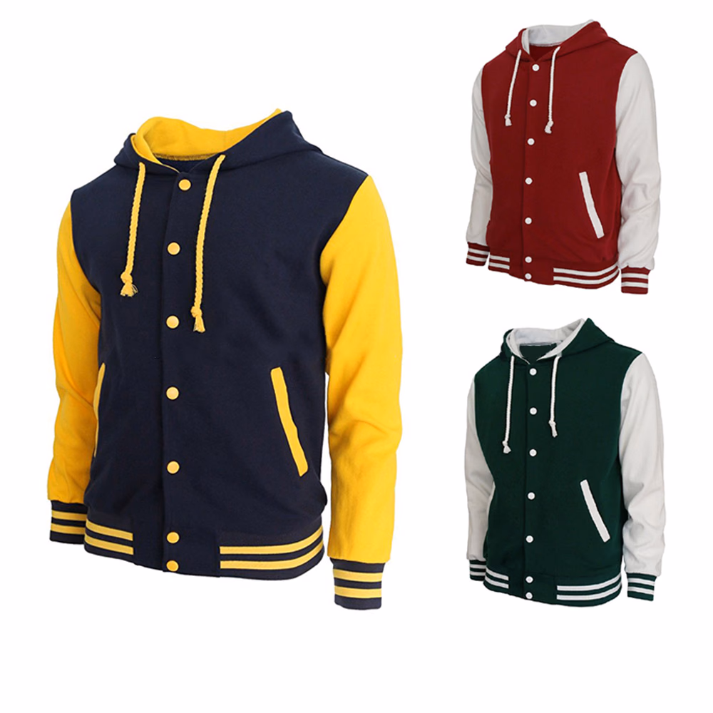 Men’s Varsity Jackets, manufactured by Alayki International, custom varsity jacket