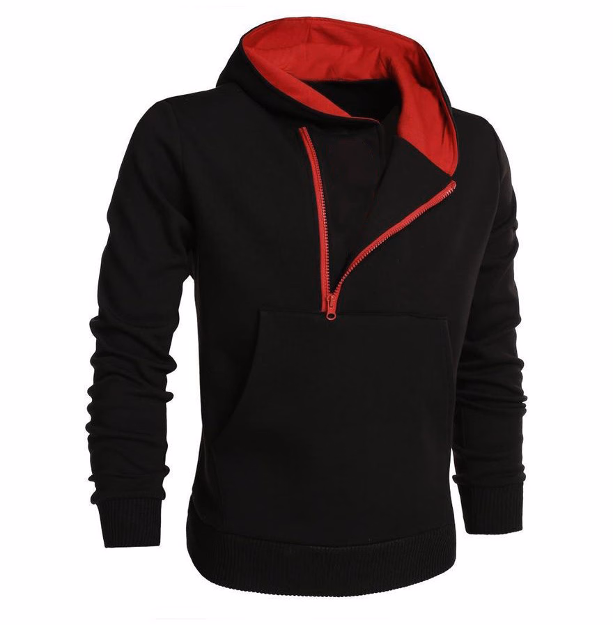 Navy Athletic Hoodies, manufactured by Alayki International, custom activewear