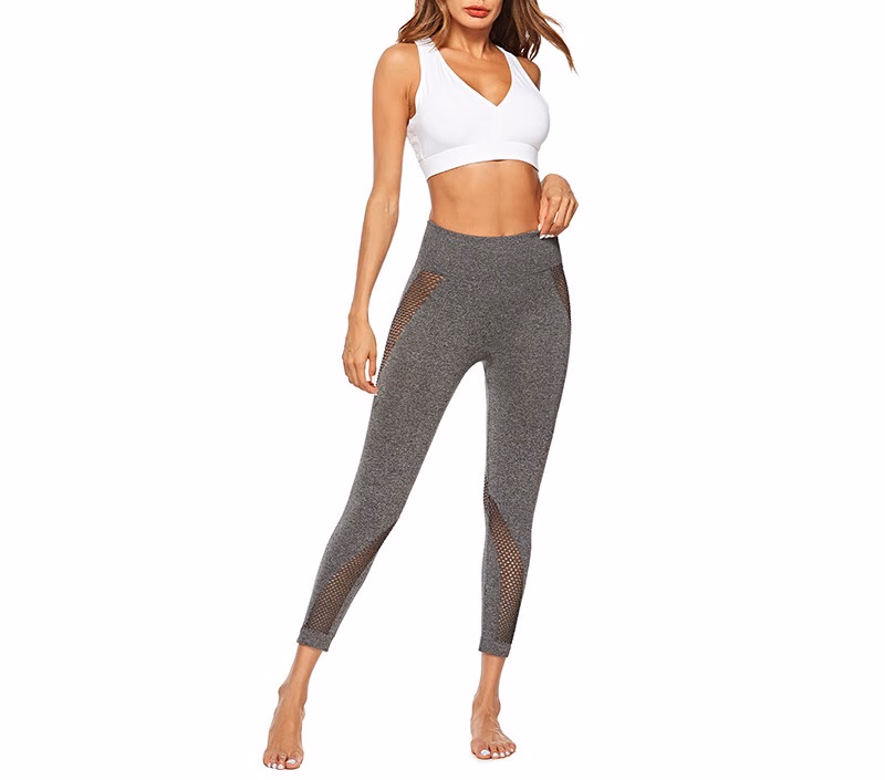 Navy Full-Length Women’s Leggings, manufactured by Alayki International, custom activewear
