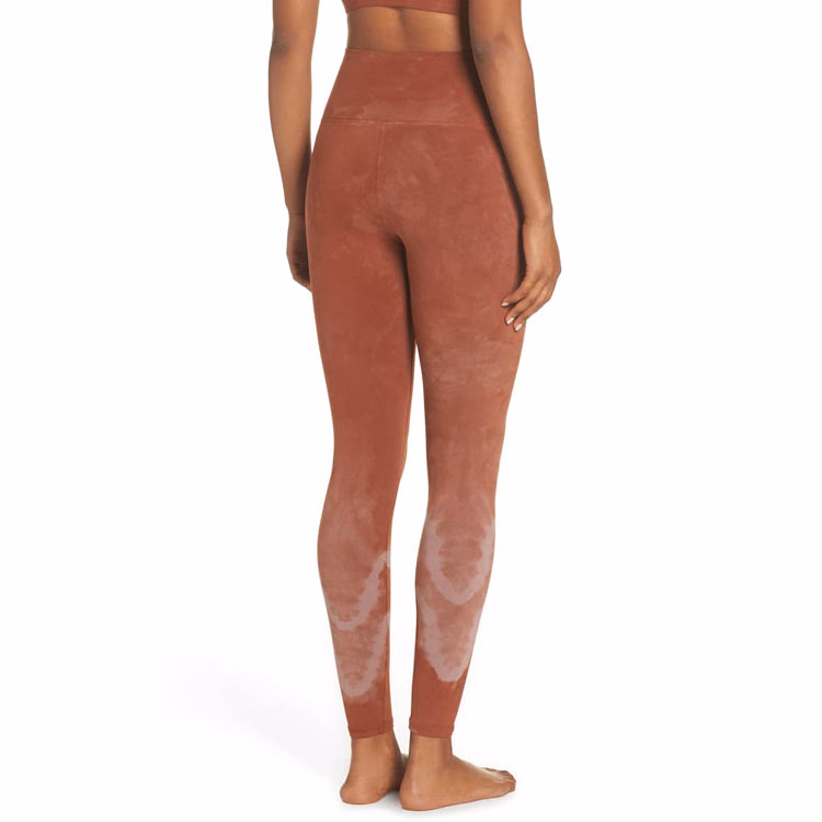 Navy Yoga Women’s Leggings, manufactured by Alayki International, custom activewear