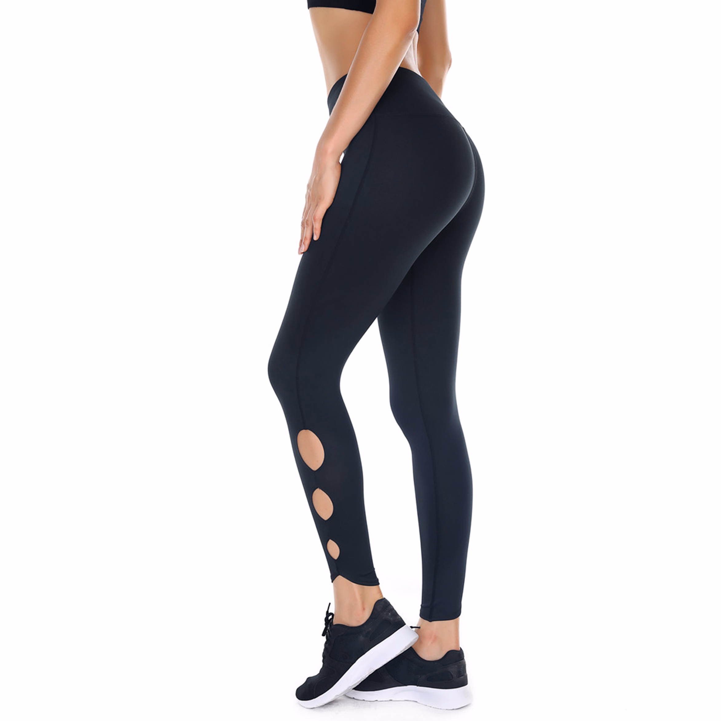 Olive Bootcut Women’s Leggings, manufactured by Alayki International, custom activewear