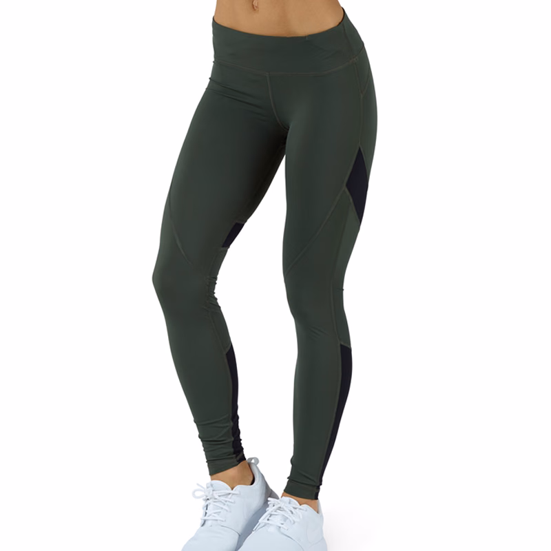 Olive Squat-Proof Women’s Leggings, manufactured by Alayki International, custom activewear