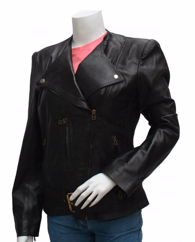 Olive Women’s Leather Jackets, manufactured by Alayki International, custom leather jacket