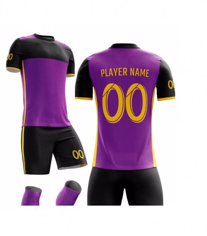 Ombre Soccer Kits manufactured by Alayki International, custom soccer apparel