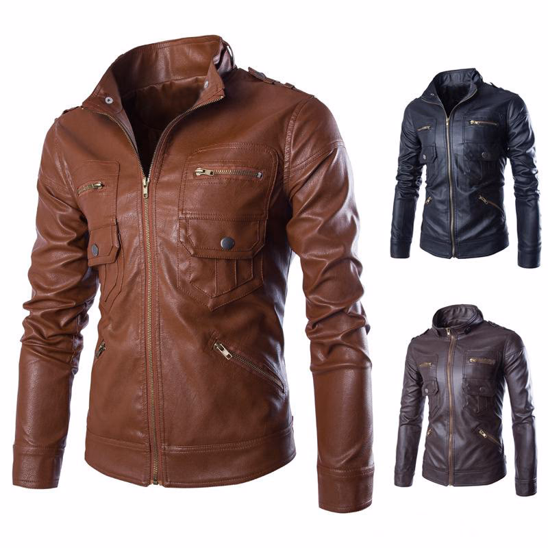 Perforated Men’s Fashion Leather Jackets, manufactured by Alayki International, custom leather jacket